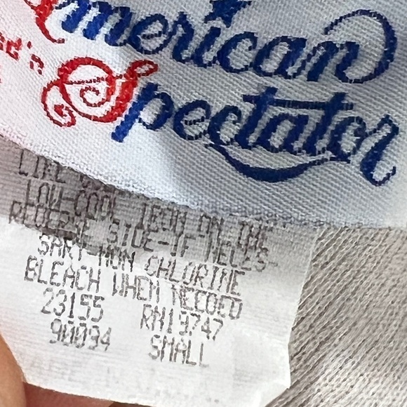 Vintage 80s Single Stitch USA America Floral 80s Crewneck American Tshirt - Picture 5 of 5